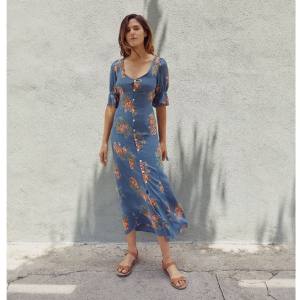 NWT Christy Dawn Lennon Dress Ocean Rose Size Sm